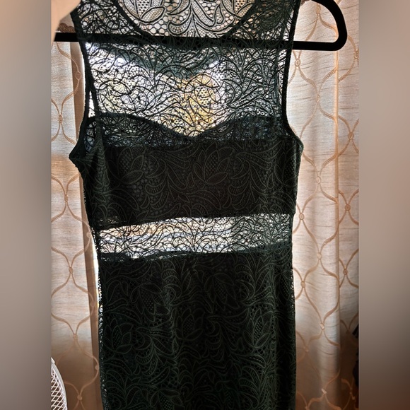 Express Sheer Lace Dress - Picture 4 of 5